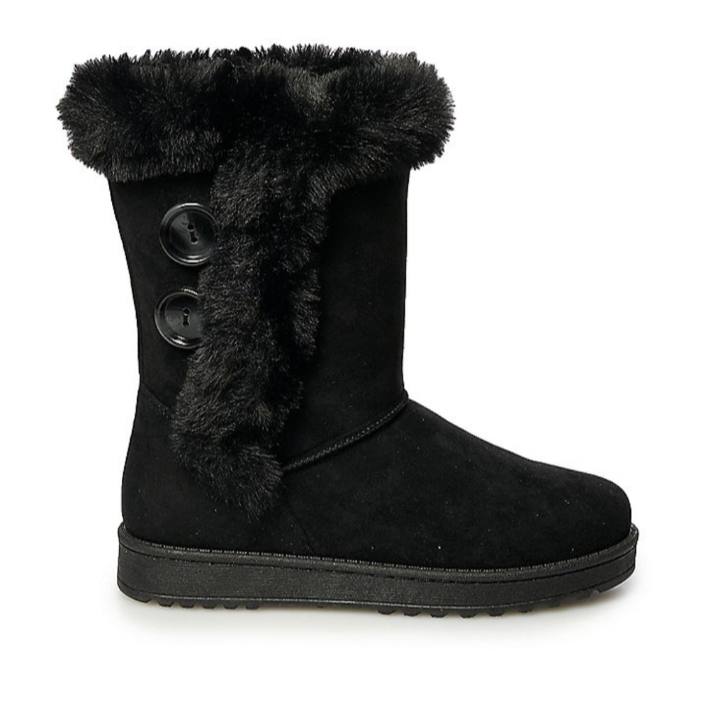 NWT SO Abigail Women's Faux-Fur Winter Boots